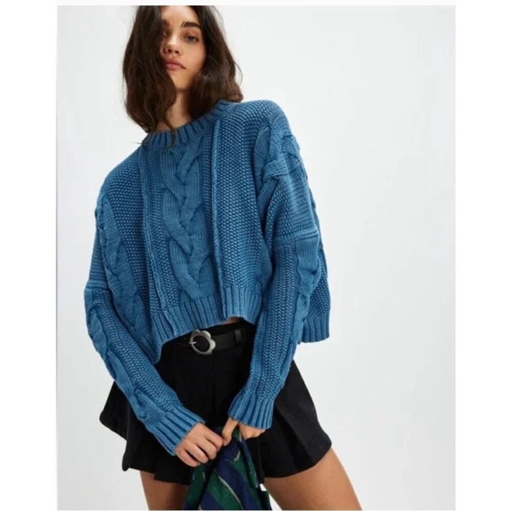Free People We The Free In A Daze Pullover Sweater XS